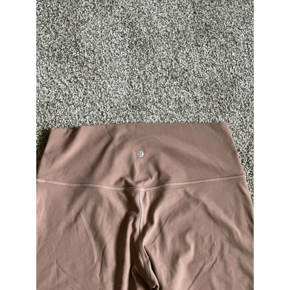 Lululemon Align High-Rise Leggings 25 Sz 14 Dusty Clay Hidden Pocket Activewear - Picture 8 of 14